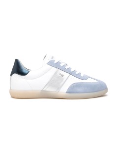 Nero Giardini sneaker bassa in pelle e camoscio